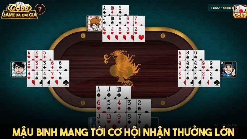 Mậu binh mang tới cơ hội so bài nhận thưởng lớn